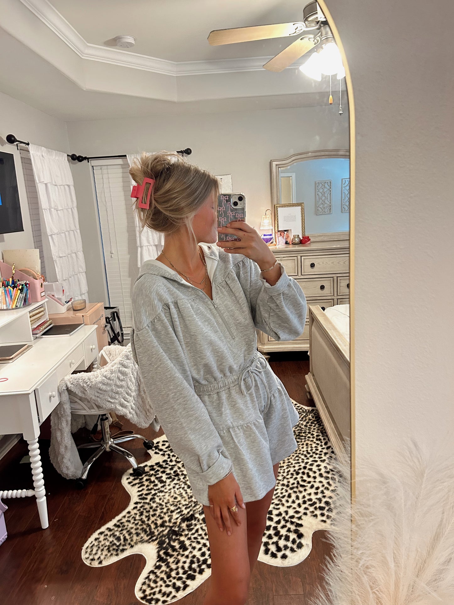 Grey Daydream Romper