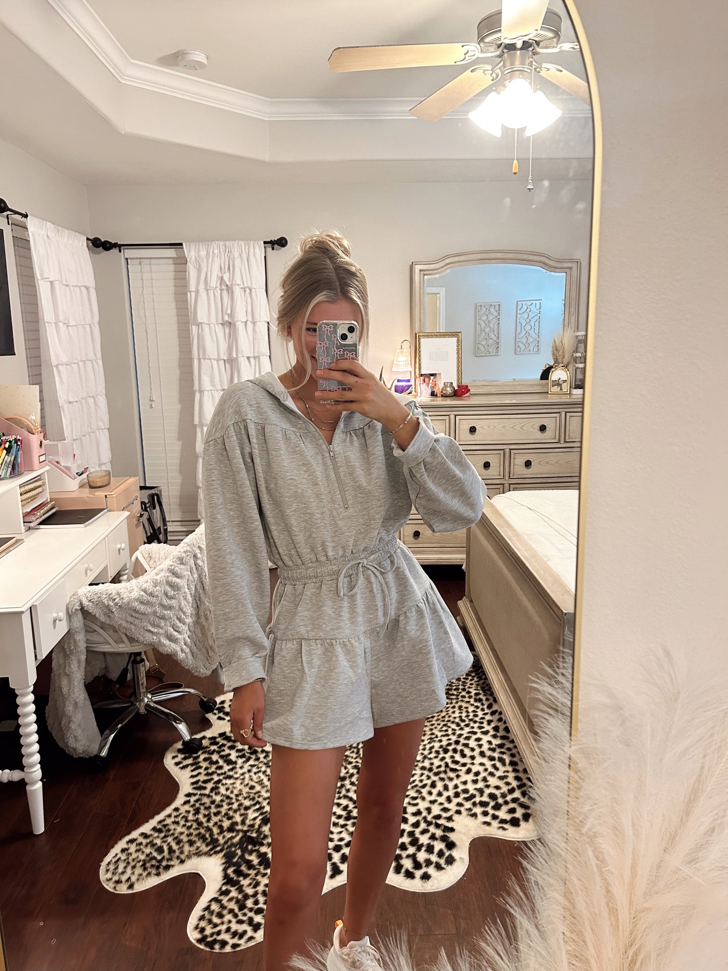 Grey Daydream Romper