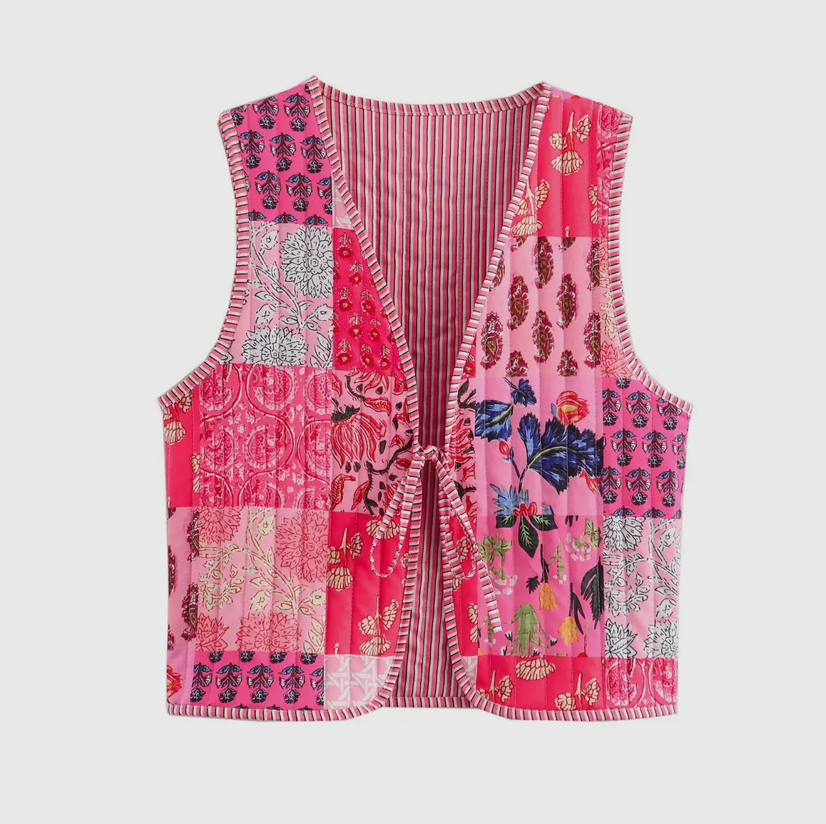 Pink Darlin Quilted Vest