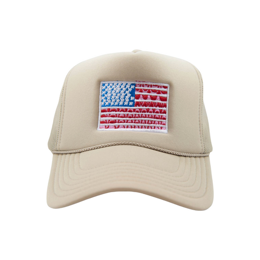 Americana Foam Trucker Hat