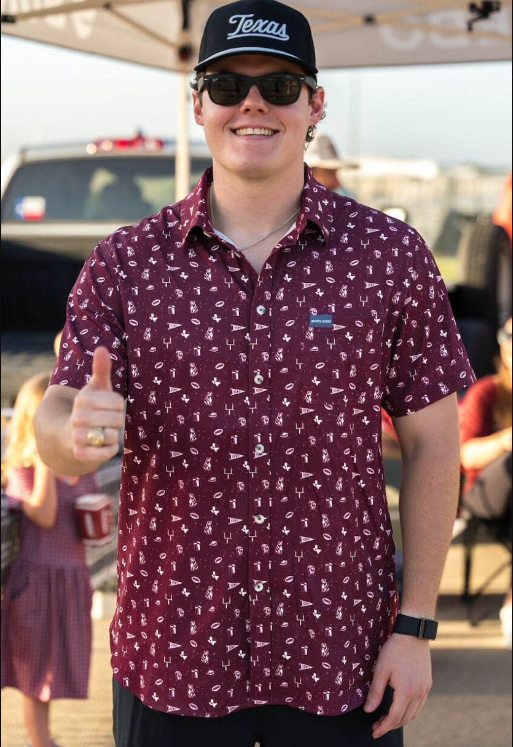 TAMU GameDay Button Up