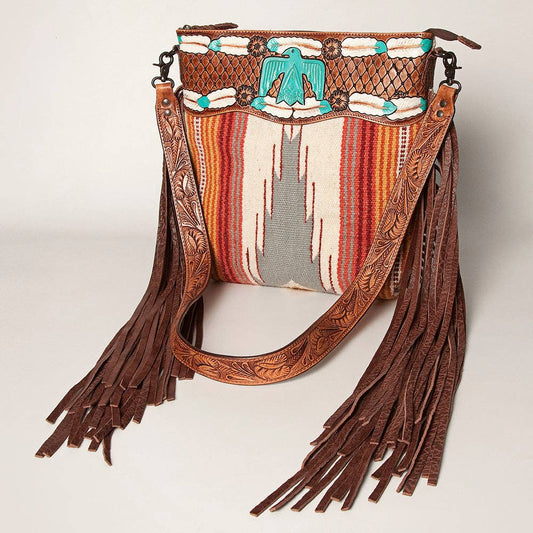 fringe saddle bag purse AMERICAN DARLING